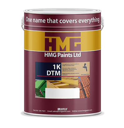 HMG 1K DTM 30% Primer/Topcoat Mixed to colour 5lt