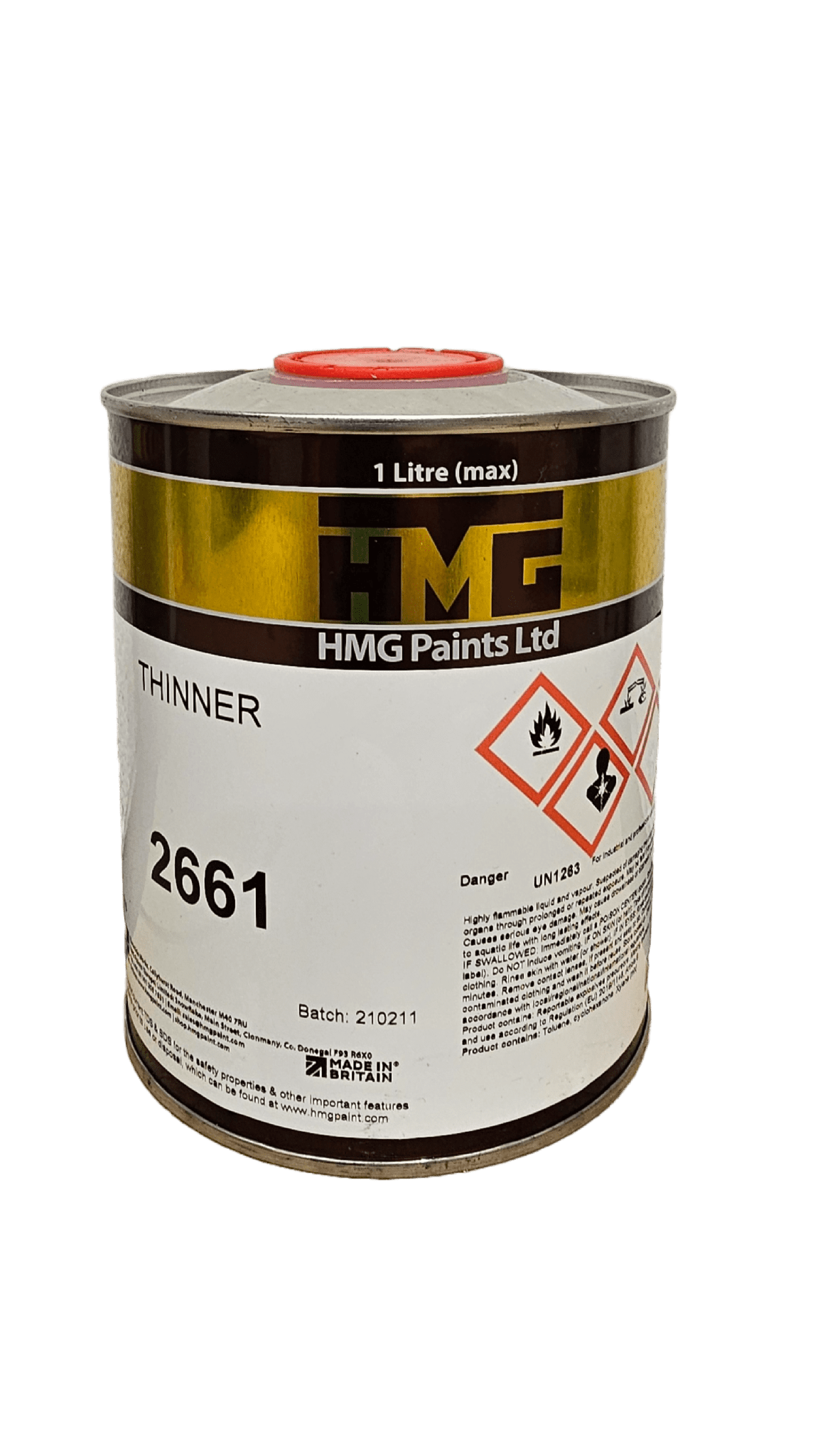 Sun Rays Pvc Thinner HMG 2661 PVC Thinner 1lt