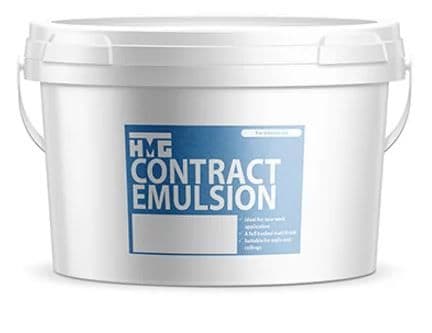 HMG Contract Matt Emulsion White or Magnolia 10lt