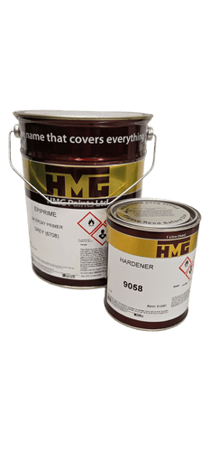 HMG EpiPrime Zinc Phosphate 2K Epoxy Primer Grey 5lt kit inc Hardener
