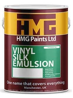 HMG Vinyl Silk Emulsion mixed to colour of your choice 5lt