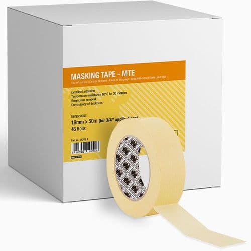 Indasa MTE Premium Automotive Masking Tape 2"/48mm Box 20 Rolls