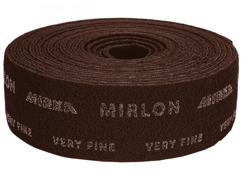 Mirka Mirlon 100mm Wide Red Non Woven "Scotch" 10mt Roll