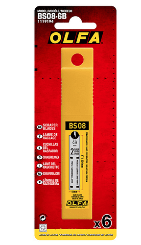 Olfa BS08-6B Spare Scraper Blade