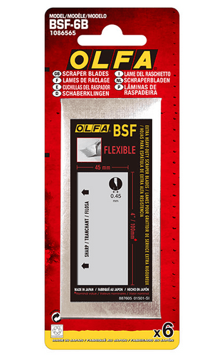 Olfa BSF-6B Spare Flexible Scraper Blade