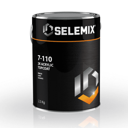 PPG Selemix 7-110 2K Acrylic High Gloss Topcoat mixed to colour 1lt