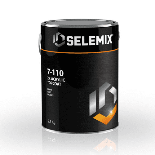 PPG Selemix 7-110 2K Acrylic High Gloss Topcoat mixed to colour 2.5lt