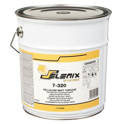 PPG Selemix 7-320 Matt Cellulose Topcoat Binder 4kg