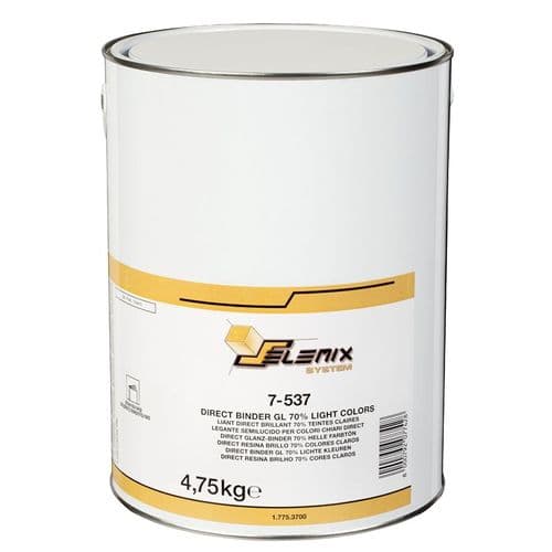 PPG Selemix 7-537 70% Gloss 2K Direct Finish Topcoat Binder Lighter Colours 4.75kg