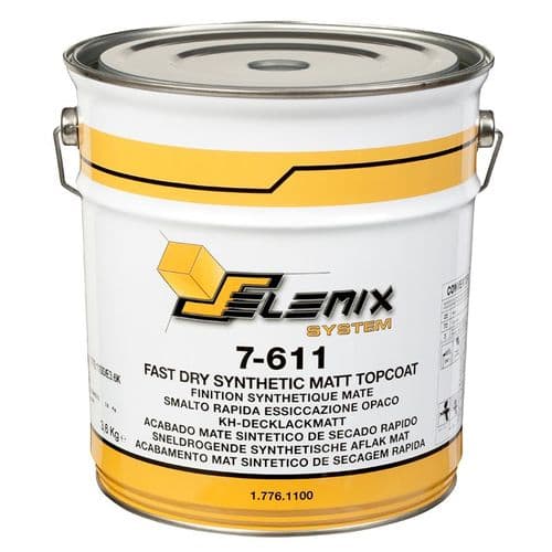 PPG Selemix 7-611 Matt 1K Fast Dry Synthetic Topcoat Binder 3.6kg