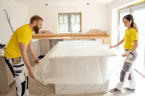 Q1® Cover All Dust Sheet 4mt x 25mt