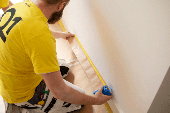 Q1® Pre Taped Masking Paper Roll