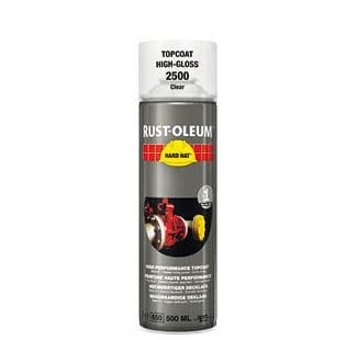 Rustoleum 2500 Hard Hat Transparent Lacquer Aerosol 500ml