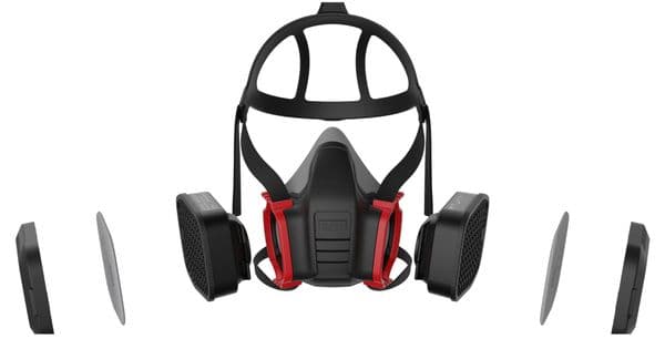 Sata 1173252 Air Star F 2.0 Half Mask A2:P3 Filters