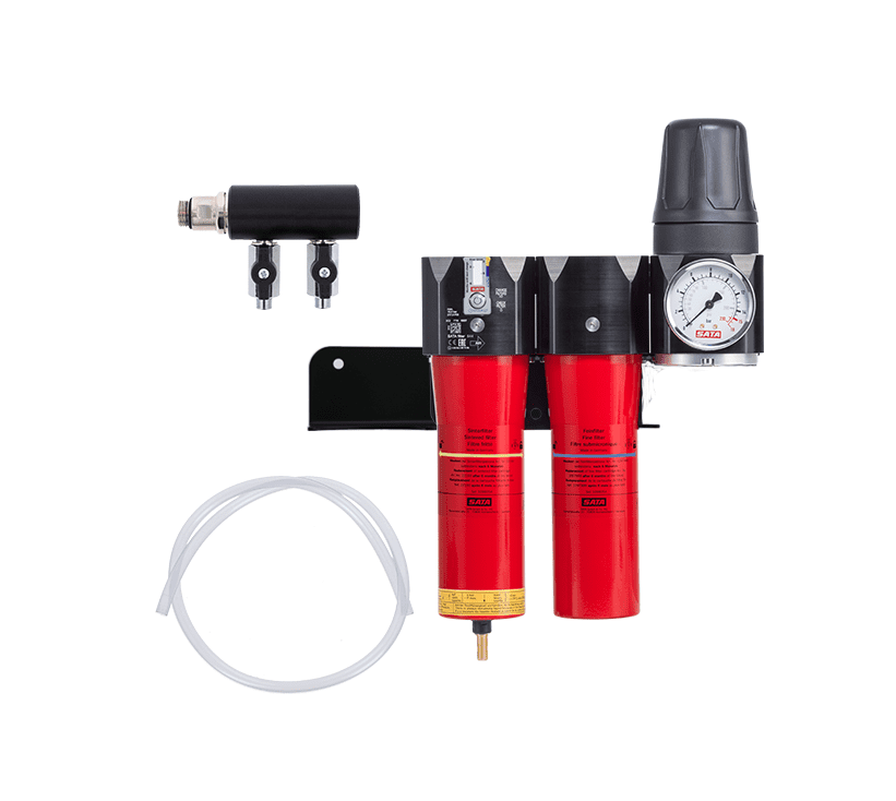SATA filter 544 double-stage sinter filter/fine filter with pressure regulator