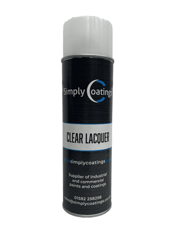 Simply Coatings Clear Gloss Lacquer Aerosol 500ml