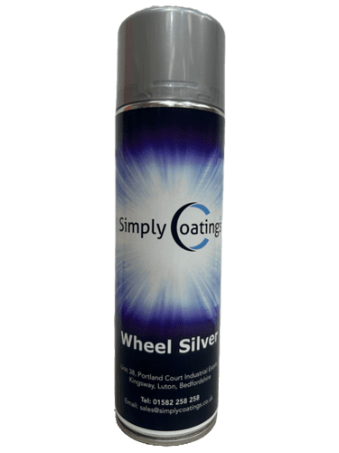 Simply Coatings Wheel Silver Aerosol 500ml