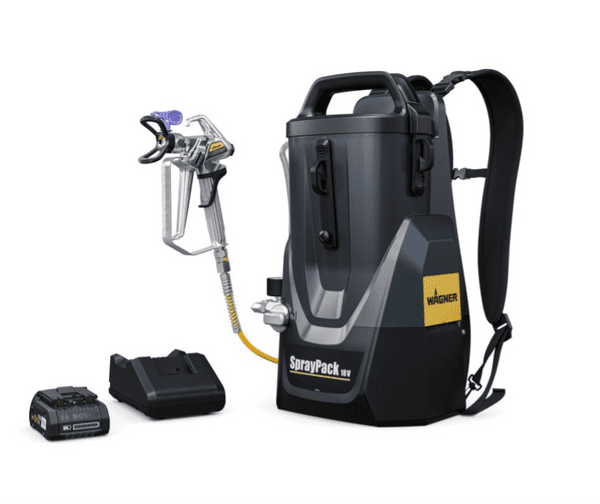 Wagner SprayPack 18v Cordless Airless Sprayer C/W Bosch Battery kit & FREE Flex Twist-Z Joint