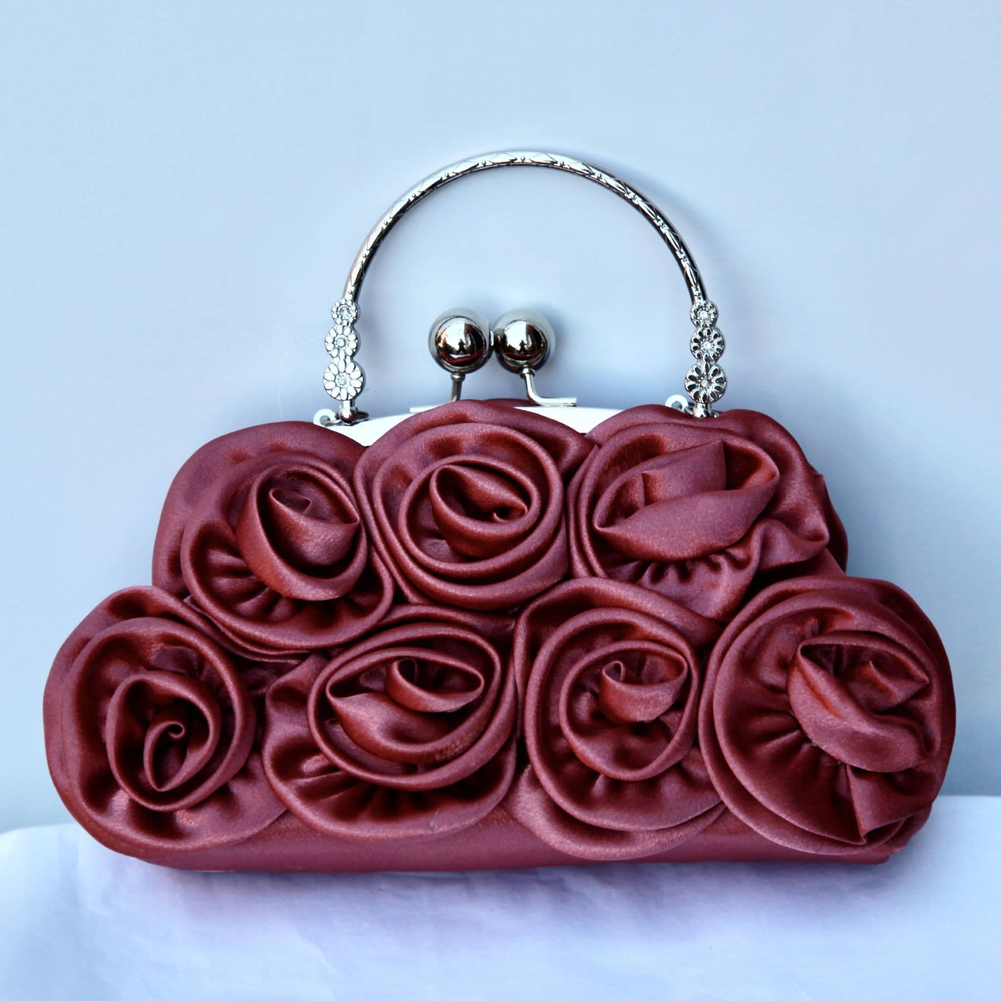 Dusky Pink Rose Handbag KH170