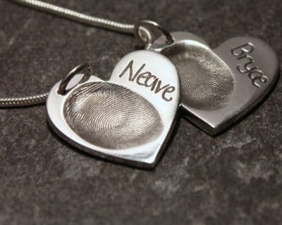 Large Fingerprint Charms