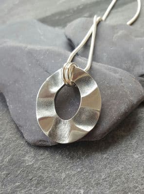 Oval Pendant (4 or 5 fingerprints)