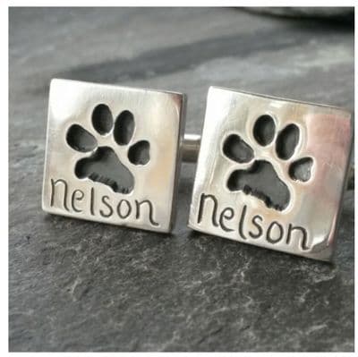 Pawprint Cufflinks
