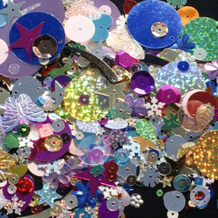 Mixed Shape Sequin Pack x 50g