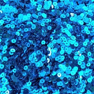 OFFER 3mm Metallic Turquoise Flat Round Sequins x 5g BUY 1 GET 1 FREE