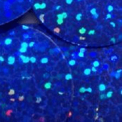 Value Pack 50g 6mm Hologram Blue Flat Round Sequins