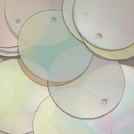 XXL 60mm Clear Iridescent x 50