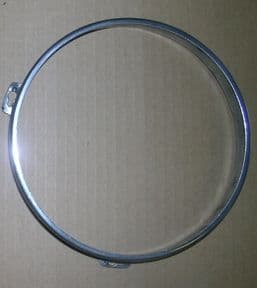 Chrome Headlight Inner Retaining / Surround Ring Left (Fiat X19 74-88)