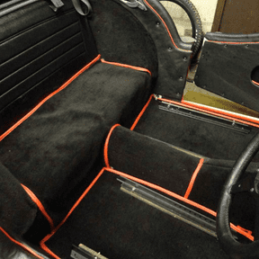 Classic Carpet Set Made to Order in Tufted Deep Pile for Fiat X1/9