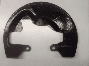 Fiat Bertone X1/9 FRONT Brake Shield left and right