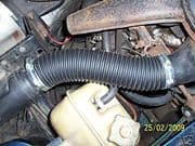 Fiat Bertone X19 Carb to Cooling Fan Hose Zinc Kit