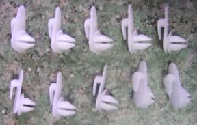 Fiat X19 Door Card Clips (Pack of 10)