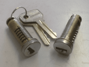Fiat X19 Door Lock Set 2 locks & 2 keys