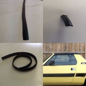 Fiat X19 Targa roof lip seal.