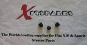 Fiat X19 Top Mount Plastic Nut Covers (set of 3)