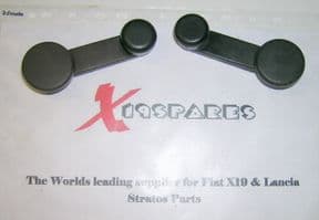 Manual Window winder Handle black/brown