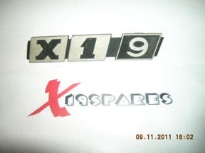 Original X19 Badge
