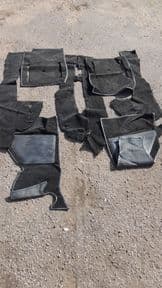 Used Black Carpet