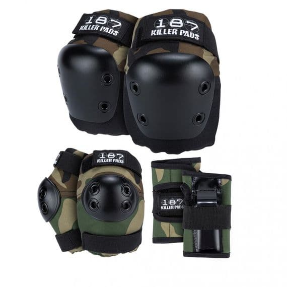 187 JR pad set - Camo