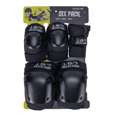 187 Killer Pads Adult Six Pack Set
