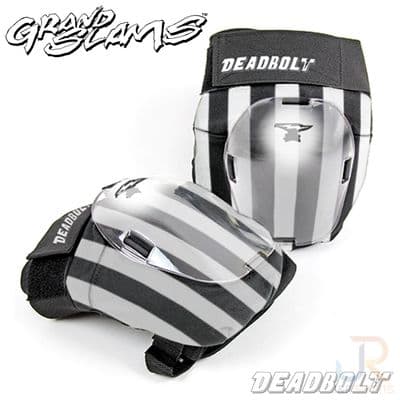 Deadbolt grand slam knee pads Zebra