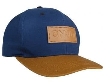 Ennui Cap - Blue / Leather Emboss