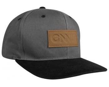 Ennui Cap - Grey / Leather Emboss