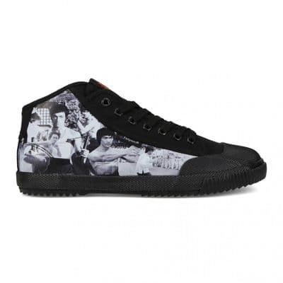 Feiyue x Bruce Lee 1920 Mid	Black