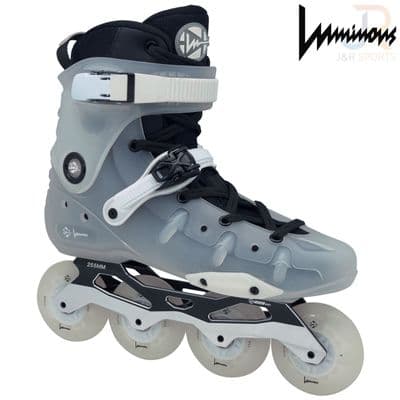 Luminous Ray Skates - Clear UK8