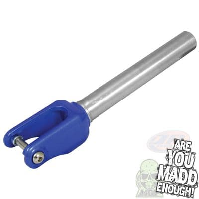 MADD ALLOY THREADLESS FORK - BLUE