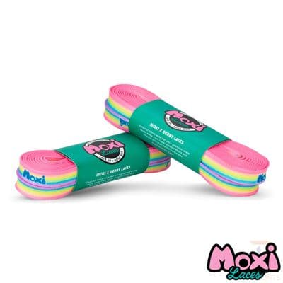 Moxi Rainbow Derby  Laces